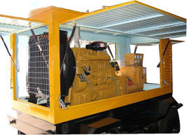 西乌珠穆沁移动电站(移动柴油发电机组) 西乌珠穆沁移动电站(移动柴油发电机组)